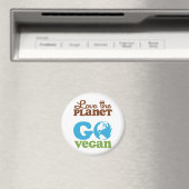 Liebe des Planeten Vegan Magnet (In Situ (Geschirrspüler))
