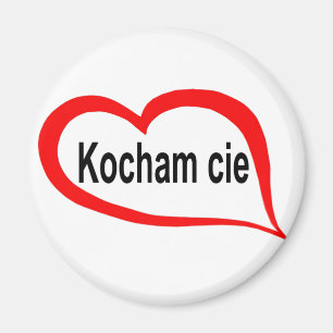 Liebe des Polnischen I Sie Magnet