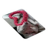 Liebe des Regens - Hund - Weimaraner Magnet (Rechte Seite)