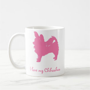 Liebe des Rosa-I mein Chihuahua Kaffeetasse