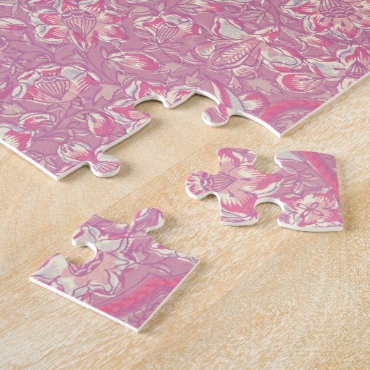 Liebe des roten Herzens oder des Valentinpuzzles Puzzle (Seite)