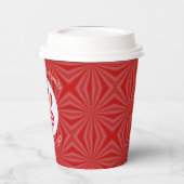 Liebe des Roten Schreibens der mexikanischen Flagg Pappbecher (Links)