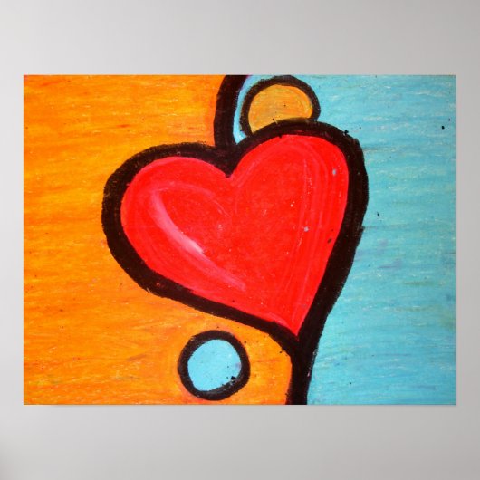 Liebe des Saldos | Druck Poster (Vorne)