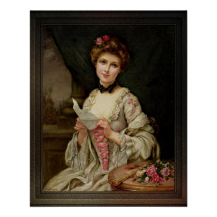 Liebe des Schreibens von Francois Martin-Kavel Poster