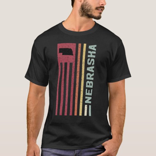 Liebe des Staat Retro Vacationing Willkommen US Ka T-Shirt (Vorderseite)