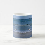 Liebe des Strandes und des Meeres Moderne Tasse de (Mittel)