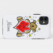 Liebe des Teddy-Bärn-I Sie iPhone 5 Fall Case-Mate iPhone Hülle (Rückseite (Horizontal))