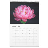 Liebe des Terminkalenders der Peonies Wall Kalender (Feb 2026)