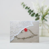 Liebe des Tides - individuell anpassbar Postkarte (Stehend Vorderseite)