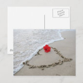 Liebe des Tides - individuell anpassbar Postkarte (Vorne/Hinten)