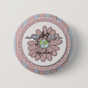 Liebe des Umweltbewusstseins Button