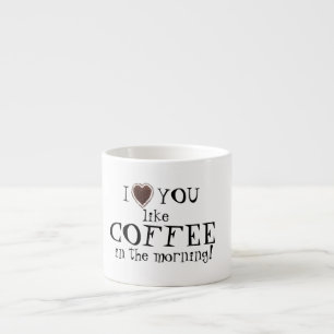 Liebe des Valentines Tagesmögen Sie Espressotasse