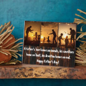 Liebe des Vaters Fotoplatte (Seite)