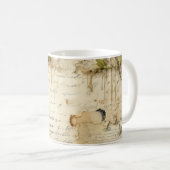 Liebe des Vintagen Pergaments mit Blume (6) Kaffeetasse (VorderseiteRechts)