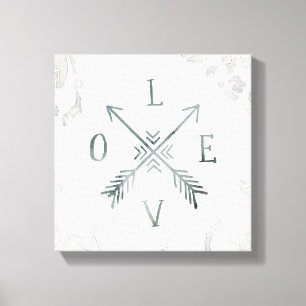 Liebe des Watercolorwanderlust-Abenteuer-III   Leinwanddruck