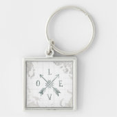 Liebe des Watercolorwanderlust-Abenteuer-III | Schlüsselanhänger (Vorne)
