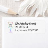 Liebe des Weins Nicht das Label Regenbogenglas (Insitu)