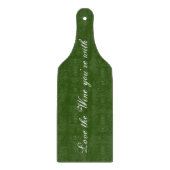 Liebe des Weins Sie sind mit Charcuterie Schneidebrett (Vorderseite)