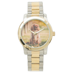 Liebe des Welpen Armbanduhr
