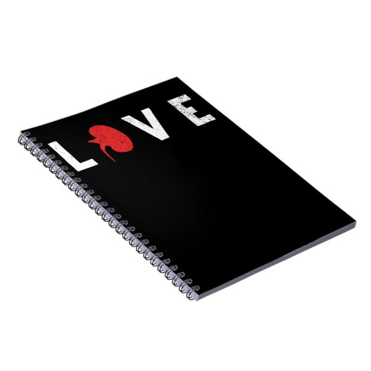 Liebe des Weltkidnechtages Notizblock (Rechte Seite)