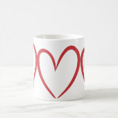 Liebe Design Tasse (Mittel)