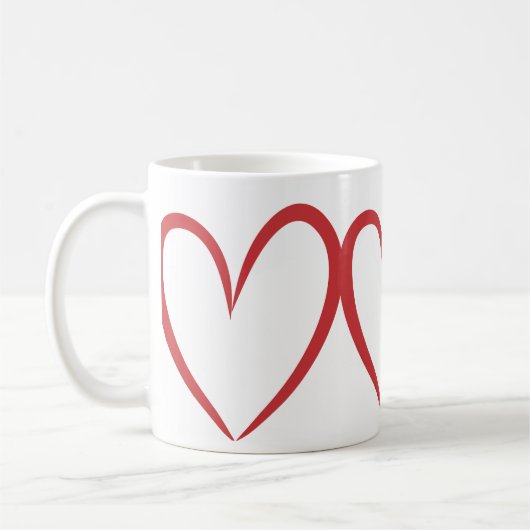 Liebe Design Tasse (Links)
