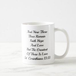 LIEBE (DESIGNIERE DEIN EIGENES TASSENDESIGN) KAFFEETASSE