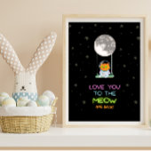 Liebe dich auf das Meau und zurück Poster