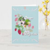 Liebe dich Berry sehr Karte (Gelbe Blume)