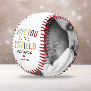 Liebe dich bis zum Außenfeld Baseball