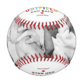 Liebe dich bis zum Außenfeld Baseball (Vorderseite)