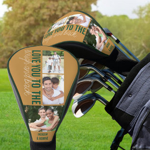 Liebe dich bis zum Rough und zurück 3 Foto Grün Go Golf Headcover