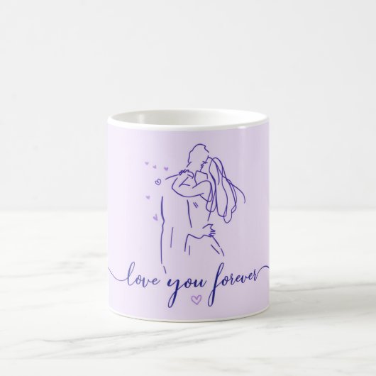 Liebe Dich Für Immer Tasse – Romantisches Valentin (Mittel)