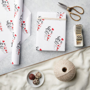 Liebe Dich Geschenkpapier