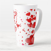 Liebe dich großer Latte-Mug Milchtasse (Rechte Ecke)
