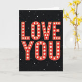 Liebe dich Grußkarte Karte (Gelbe Blume)