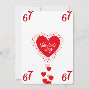 Liebe dich Herz Cookie Frohen Valentinstag Gruß Feiertagskarte
