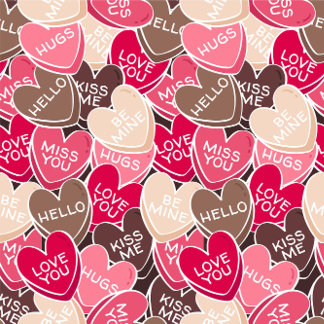 Liebe dich Herzen Feiertagspostkarte