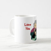 Liebe Dich Kaffeetasse (Vorderseite Links)