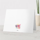 Liebe dich karte (Rückseite)