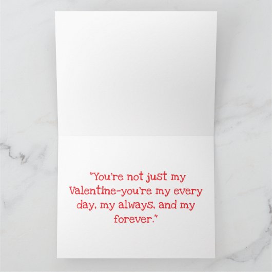 Liebe dich karte (Innenseite)