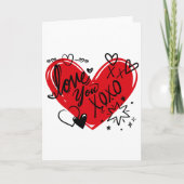 Liebe dich karte (Vorderseite)