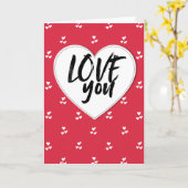 Liebe dich karte (Gelbe Blume)