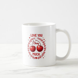 Liebe dich Kirsche sehr Kaffeetasse