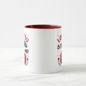 Liebe dich Kirsche sehr Tasse (Zentrum)