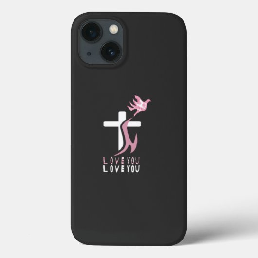 Liebe dich Kunstdesign Case-Mate iPhone Hülle (Rückseite)