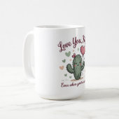 Liebe dich, Mama Kaffeetasse (Vorderseite Links)