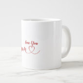 Liebe dich Mama | Kaffeetasse | klassische Tasse | (Vorderseite Rechts)