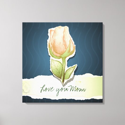 Liebe dich Mama, Leinwand (Vorderseite)