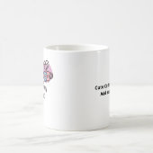 Liebe dich mehr als Kaffee Süßer Romantischer Stil Kaffeetasse (Mittel)